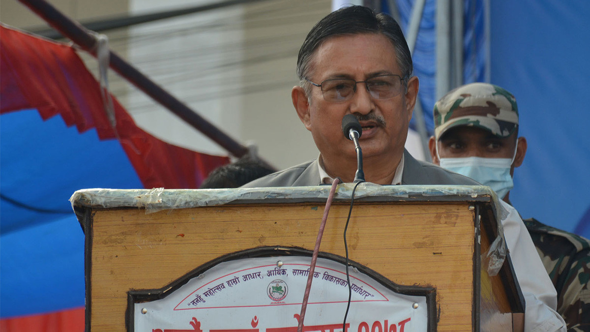 Incumbent alliance is for lasting peace: Home Minister Khand